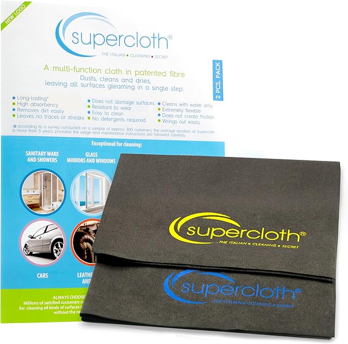 Supercloth® Premium Microfiber Cleaning Cloth by Supercloth