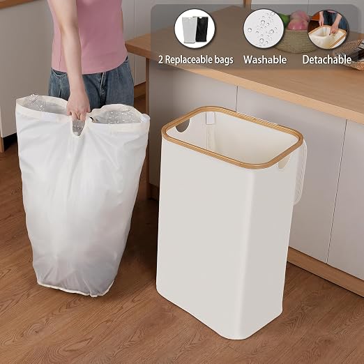 29 Gallons Recycling Bins for Kitchen, Indoor Recycle Bins - Image 5