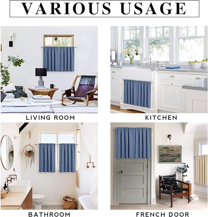 RYB HOM Blackout Curtain Valance - Image 6