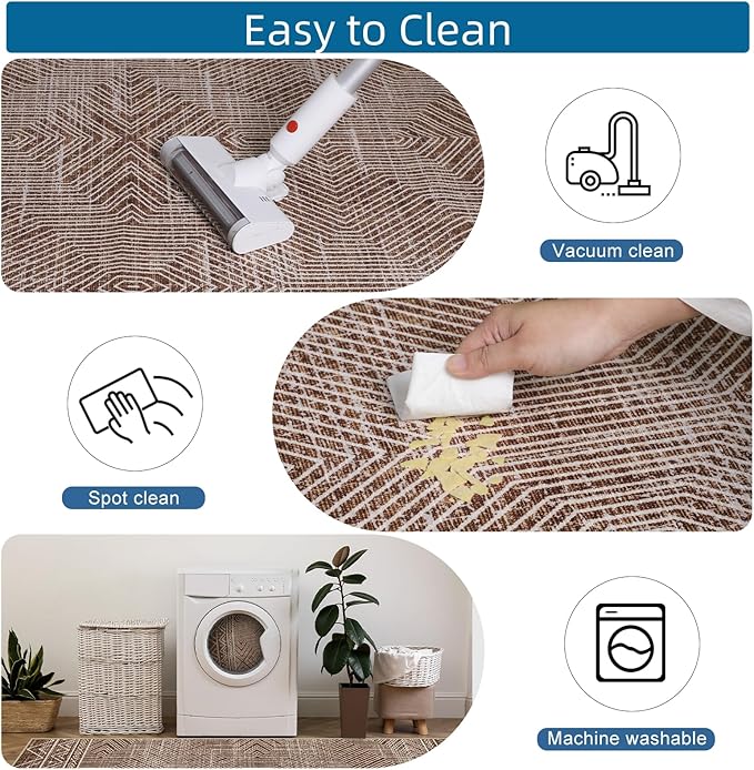 Office Chair Mat for Hardwood & Tile Floor, Anti-Slip Under Desk Rug Floor - Image 7