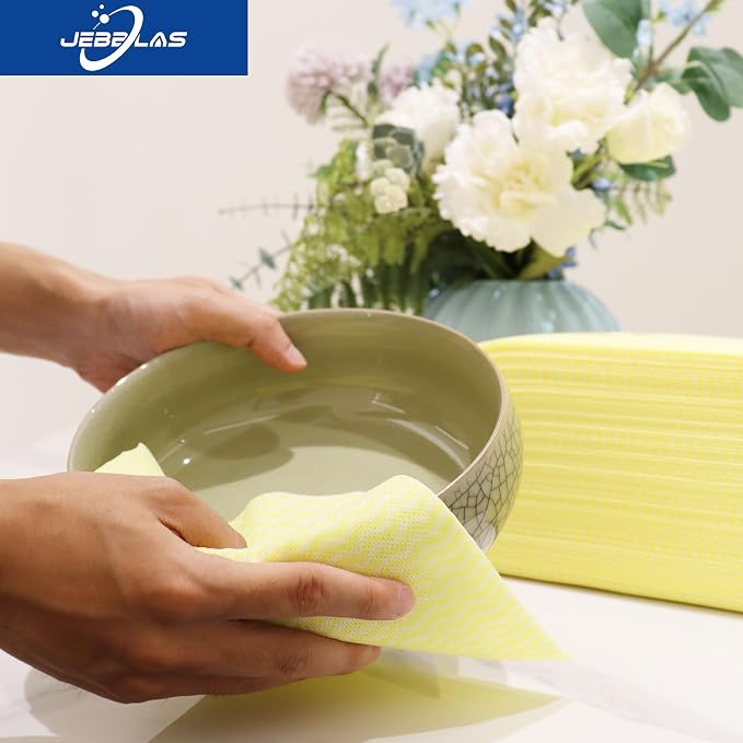 JEBBLAS Reusable Cleaning Cloths Handi Wipes Reusable Cloths Dry Cleaning - Image 9