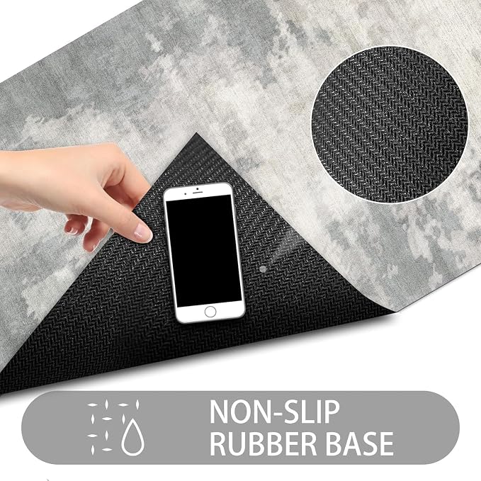 Ultra Thin Door Mat Indoor Entrance, 1/10 in Thin Door Mats - Image 4