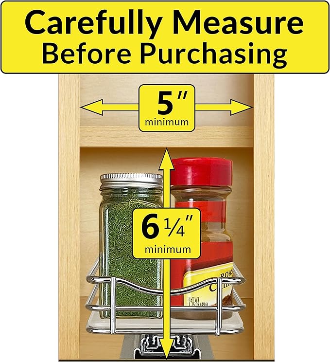 LYNK PROFESSIONAL® Pull Out Spice Rack Organizer - Image 4