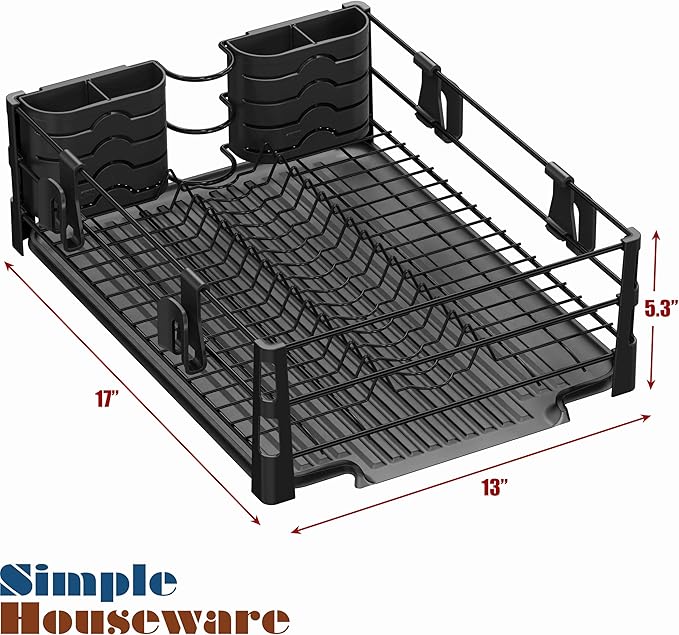 SIMPLE HOUSEWARE Dish Drying Rack - Image 8