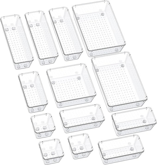 SMARTAKE 13-Piece Drawer Organizers by SMARTAKE