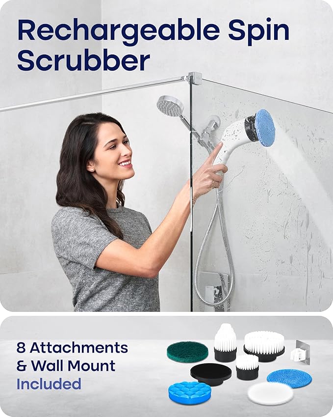 Electric Spin Scrubber for Cleaning - Image 8