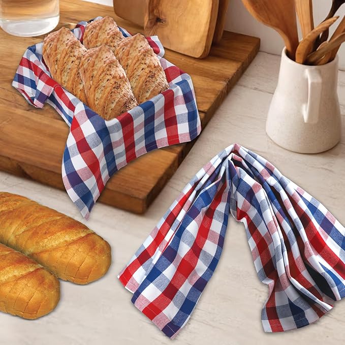 July 4th KitchenTowels Patriotic DishTowels 100% Cotton 18X28 Inches Highly - Image 4