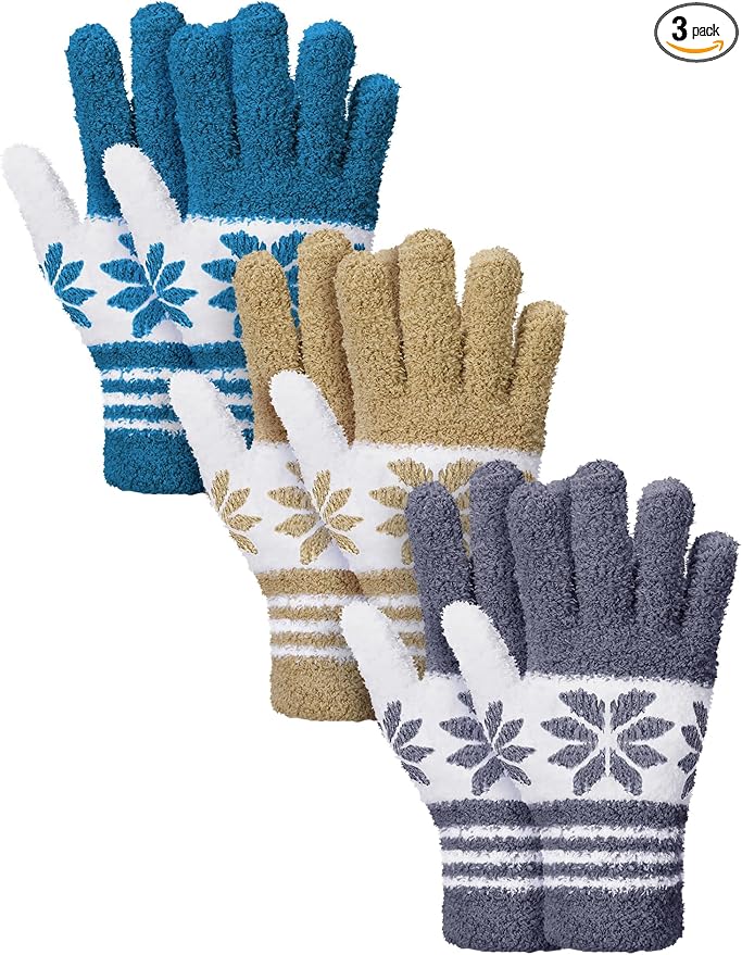 Patelai 3 Pairs Microfiber Plant Dusting Gloves Leaf Cleaning Gloves by Patelai