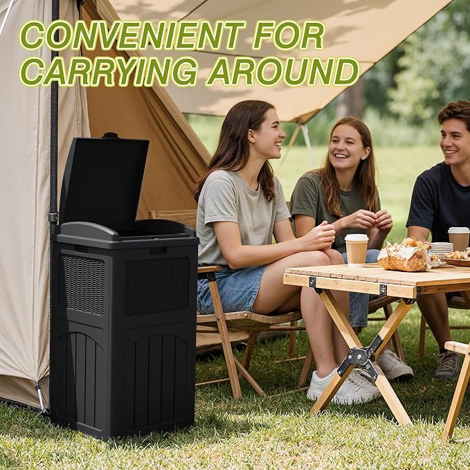 Greesum 33 Gallon Outdoor Trash Can - Image 6