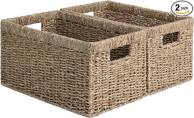 StorageWorks Wicker Storage Basket by StorageWorks