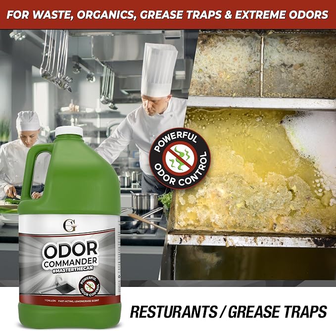 Garbage Commander Odor Commander, Odor Control Spray Bottle, 1 Gallon Refill - Image 5