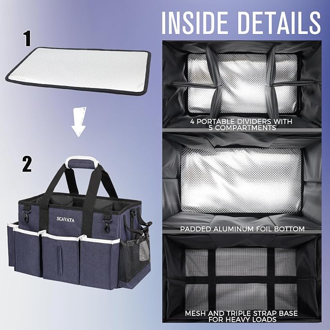 Wearable Caddy Bag, Cleaning Supplies Organizer - Image 4