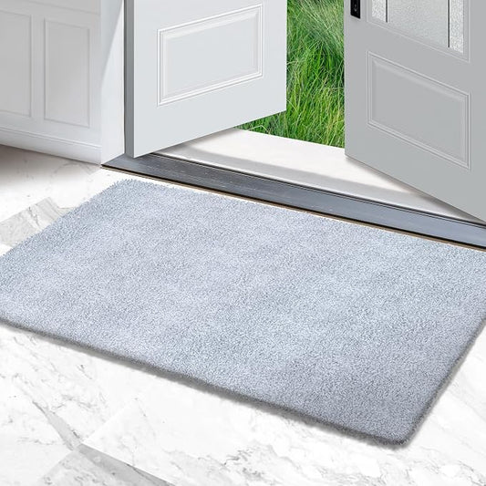 Premium Microfiber Indoor Door Mat – 32"x48" Washable Entry Mat, Waterproof by RugMast