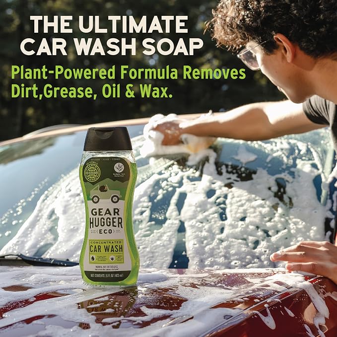 Gear Hugger Car Wash Soap – Eco-Friendly Car Cleaner, Biodegradable Car Wash - Image 3