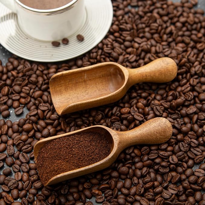 Big Coffee Scoop Shovel, Large Ground Coffee Scoop 5.9″ Measuring Spoons - Image 6