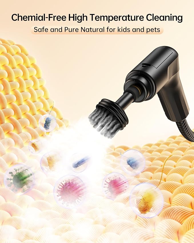Handheld Steam Cleaner, 2500W Steamer - Image 3
