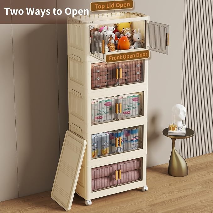 28 Qt Plastic Storage Bins - Image 5