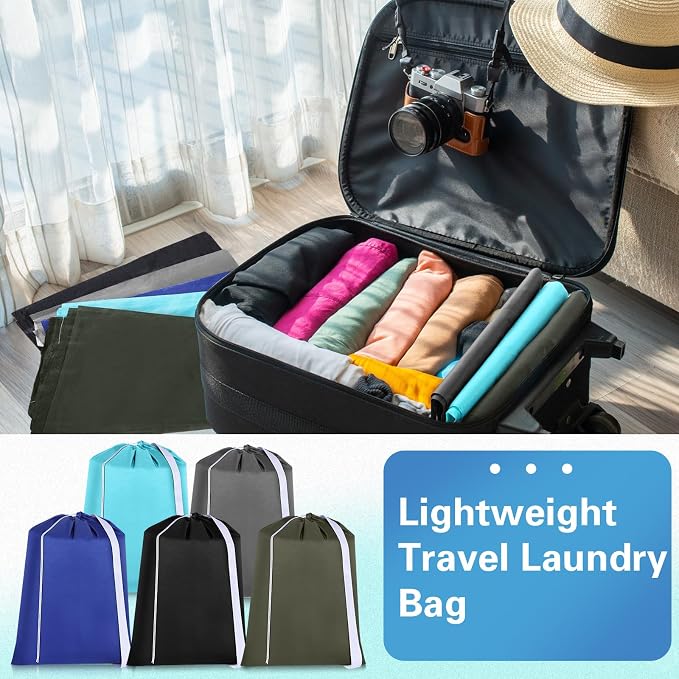 10 Pcs Nylon Extra Large Laundry Bag - Image 5