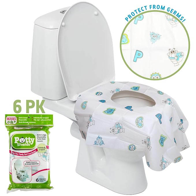 Disposable Toilet Seat Covers for Kids & Adults - Image 2