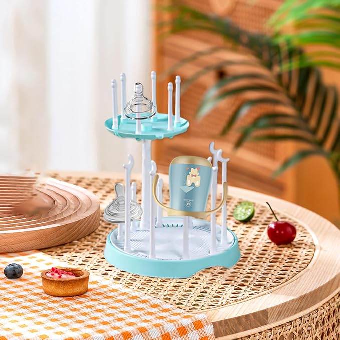 Baby Bottle Drying Rack, Double-Layer Bottle Drying Rack, Hold Up to 16 Baby - Image 7