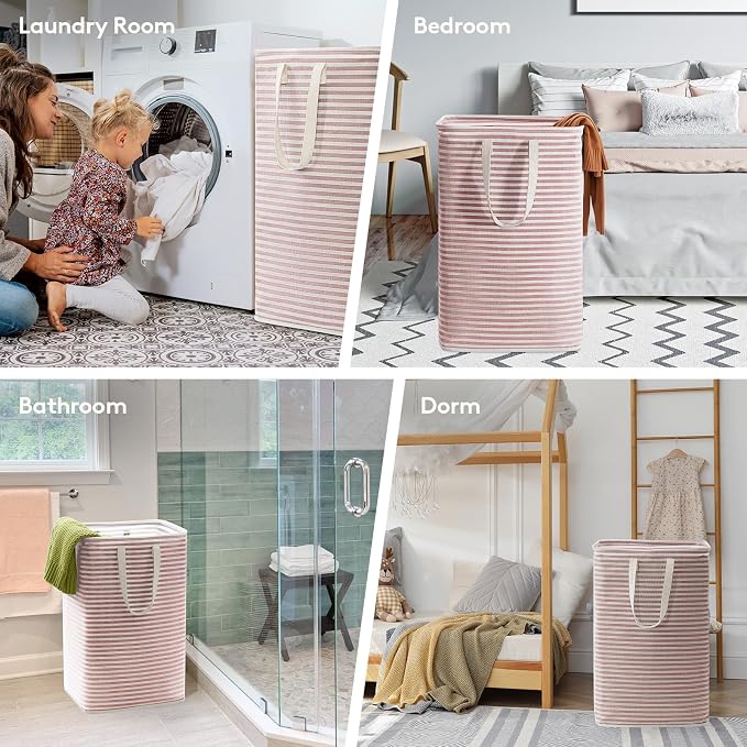 Lifewit 2 Pack Laundry Hamper Large Collapsible Laundry Baskets, Freestanding - Image 7