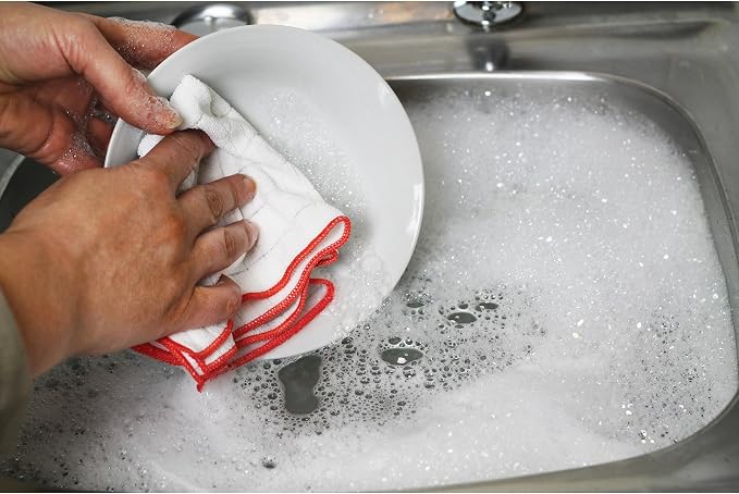 E-Cloth Wash & Wipe Dish Cloth, Microfiber Cleaning Cloth Reusable Paper Towel - Image 10