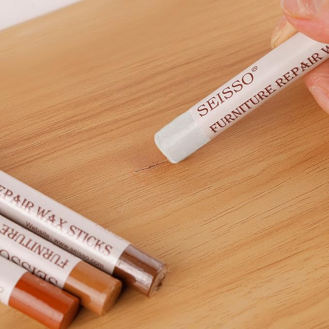 SEISSO Furniture Repair Crayon, Scratch Repair Wax, Furniture Marking Repair - Image 4
