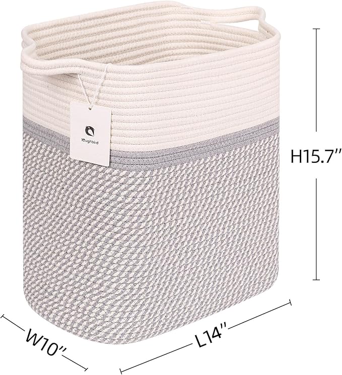 Medium and Large Woven Basket//With Handle, Used - Image 6