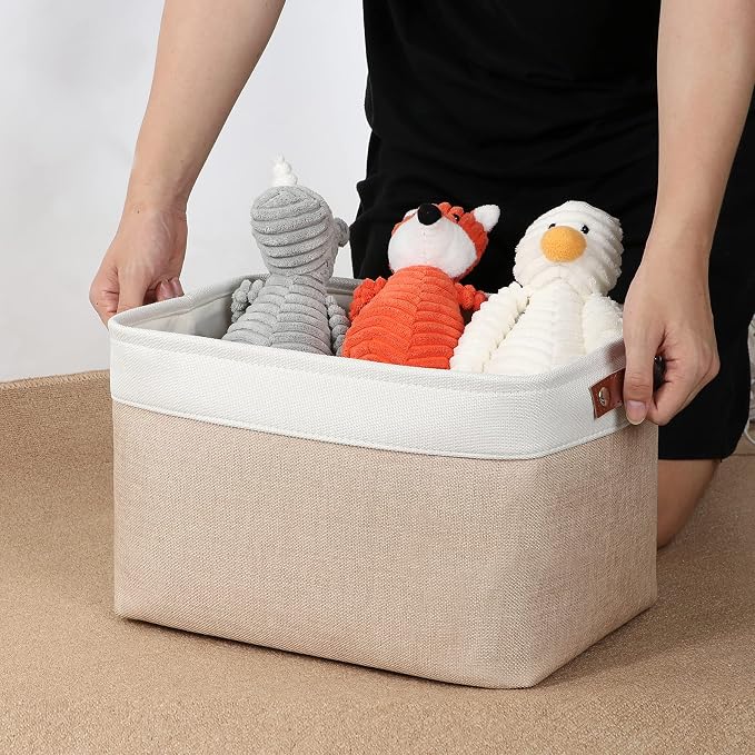 DULLEMELO Fabric Storage Bins, Storage Baskets - Image 5