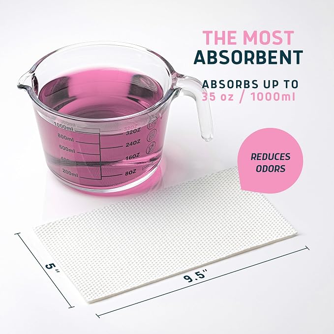 Lunderg Rose Scented Super Absorbent Commode Pads - Image 2