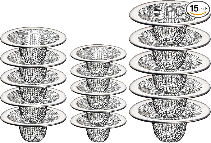 Bathroom Mesh Sink Drain Strainer Screen by Unknown