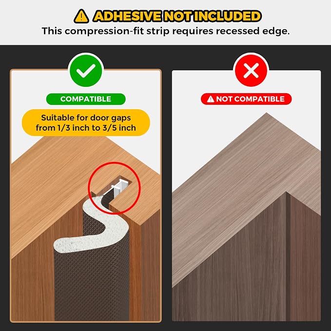 Weather Stripping Door Seal Strip Soundproof Q Foam Weather Stripping - Image 2