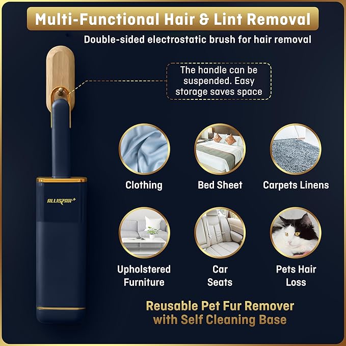 Lint Brush, Lint Remover, and Pet Hair Remover - Image 5