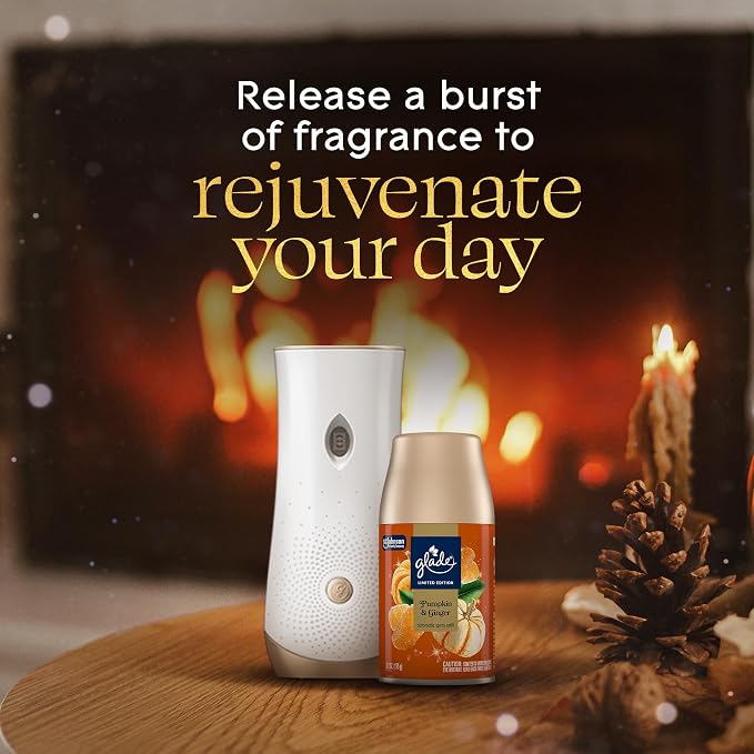 Glade Automatic Spray Refill, Pumpkin & Ginger, Scented Air Freshener - Image 5