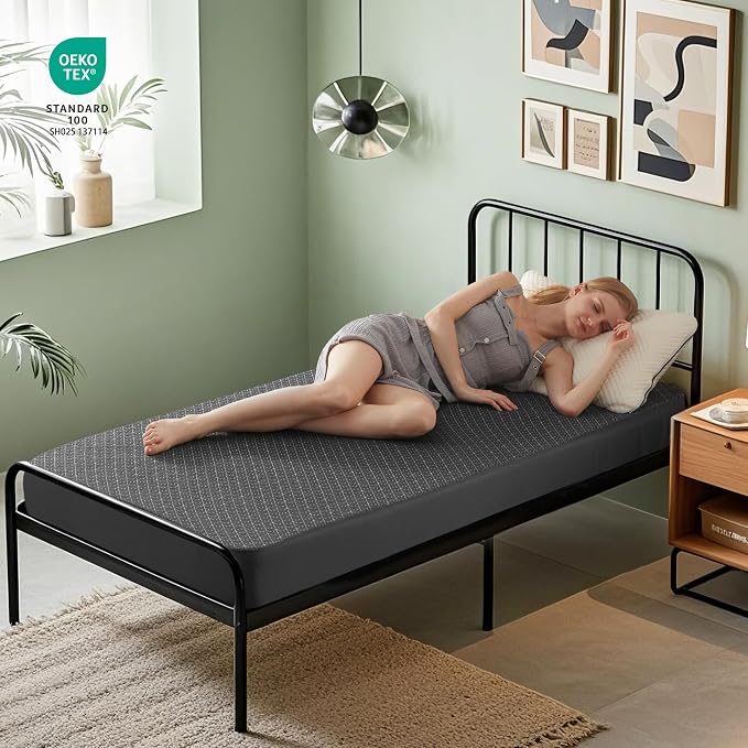 BEDLORE Waterproof Twin XL Mattress Protector, Noiseless Mattress Cover - Image 3