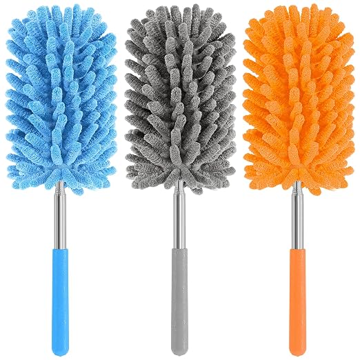 Mini Duster for Cleaning, 360° Bendable Hand Dusters by TIMIVO