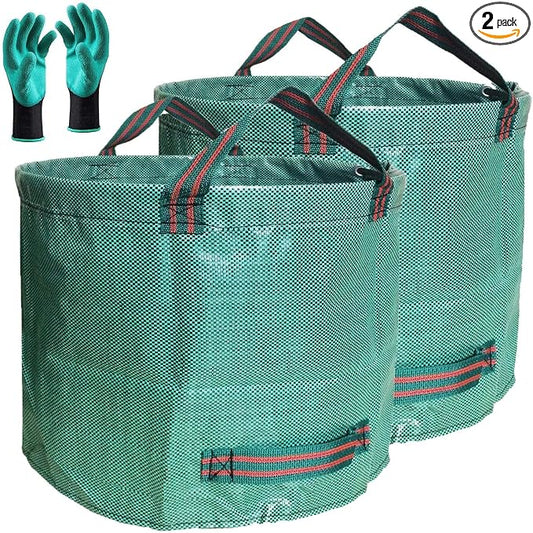 Standard 2-Pack 16 Gallon Yard Lawn Garden Bags by TespherCreationsforYardWorkLawnsCarePatioGardeningOutdoorCampingandRVTrips