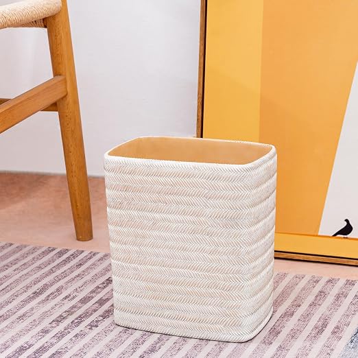 Polytree Bathroom Trash Can 1.8 Gallon Small Kitchen Garbage Can, Decor - Image 7