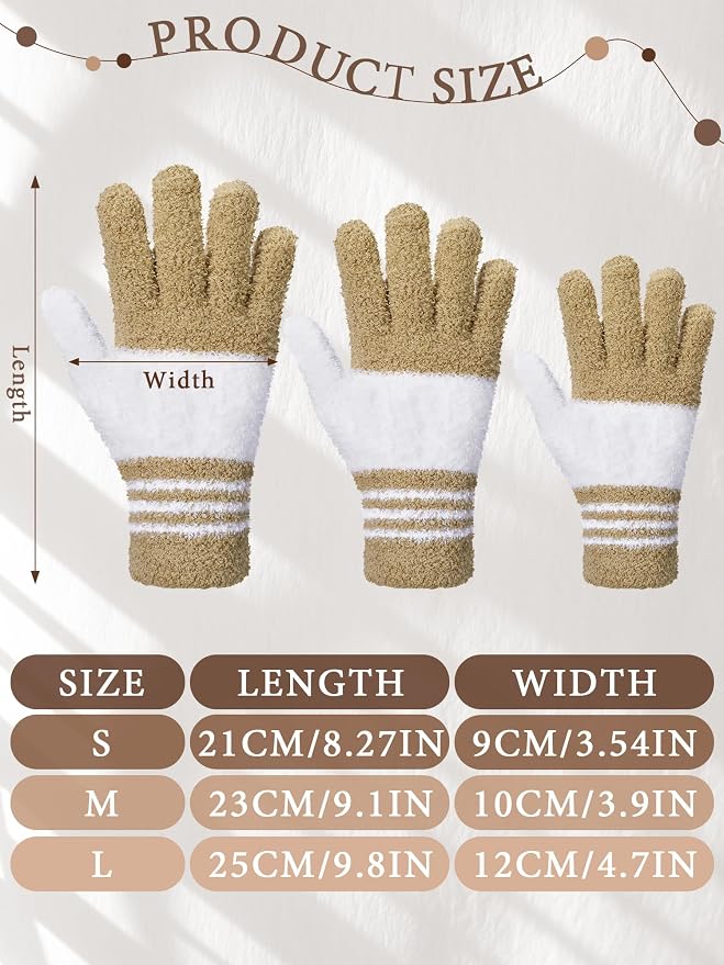 Patelai 3 Pairs Microfiber Plant Dusting Gloves Leaf Cleaning Gloves - Image 3