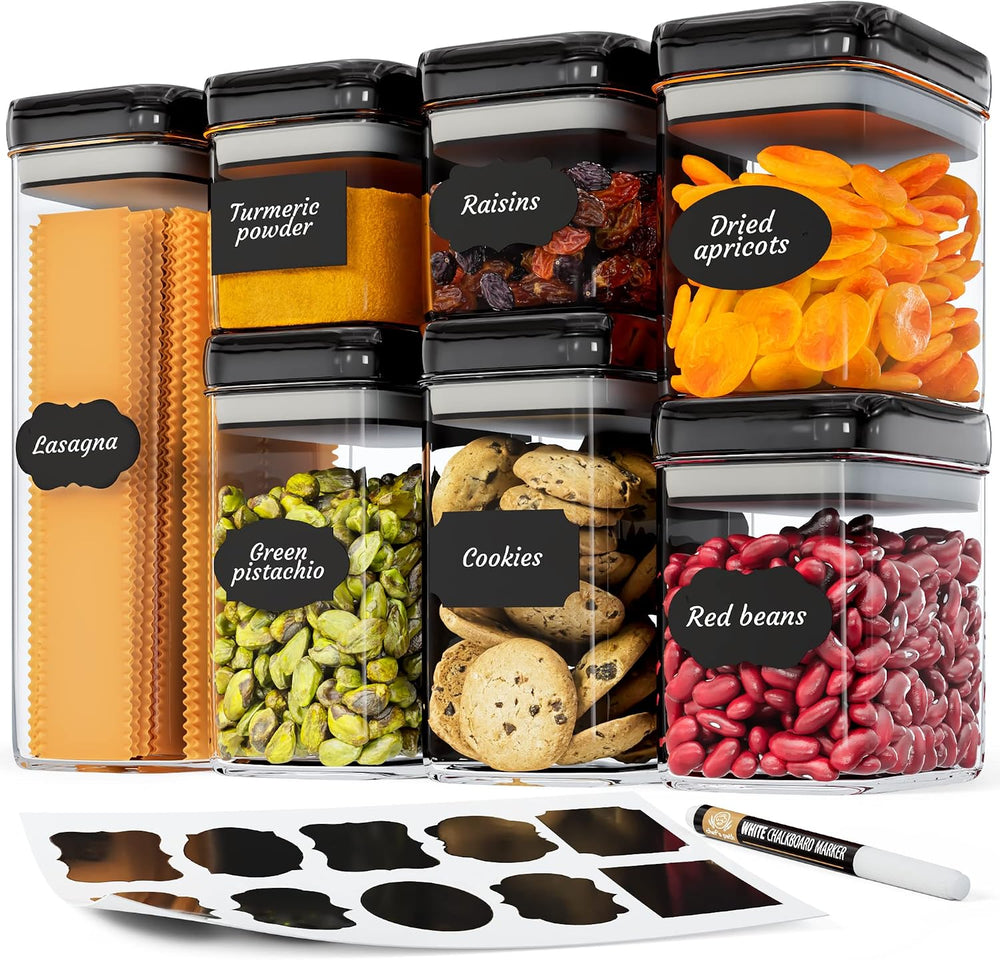 Chef's Path Airtight Food Storage Containers Set for Home Organization - ...