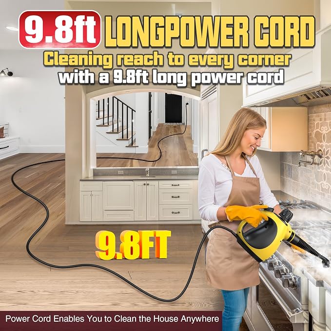 Pressurized Handheld Steam Cleaner - Image 5