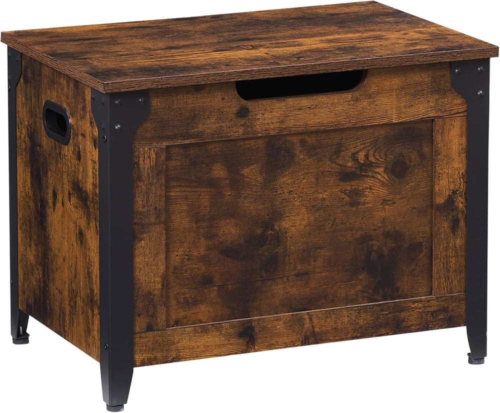 GAOMON 23.6" Storage Chest, Storage Bench with Safety Hinge
