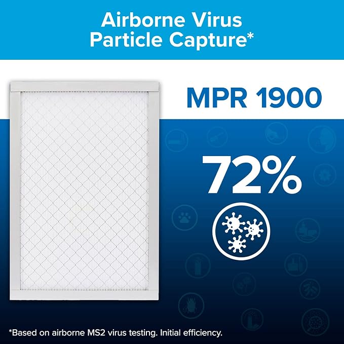 Filtrete 20x20x1 AC Furnace Air Filter, MERV 13, MPR 1900, Premium Allergen - Image 10