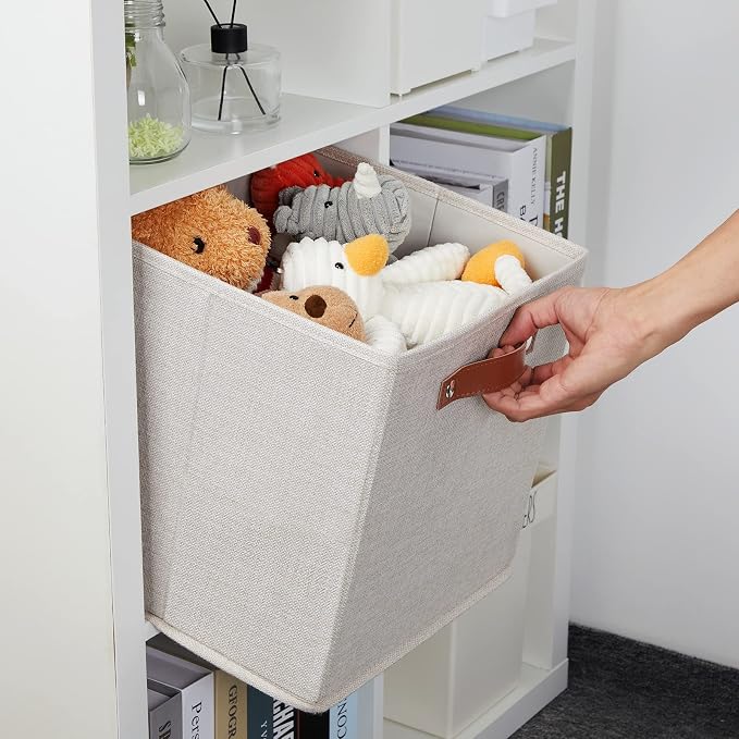 DULLEMELO 12inch Cube Storage Baskets - Image 4
