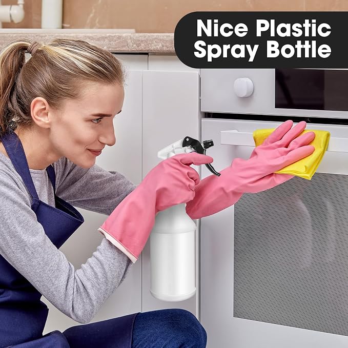 Eccliy 12 Pcs 16 Oz Plastic Spray Bottle, Adjustable Empty Reusable Sprayer - Image 5