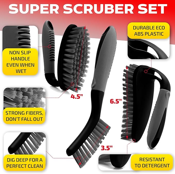 Scrub Brush Set of 6 pcs - Image 2