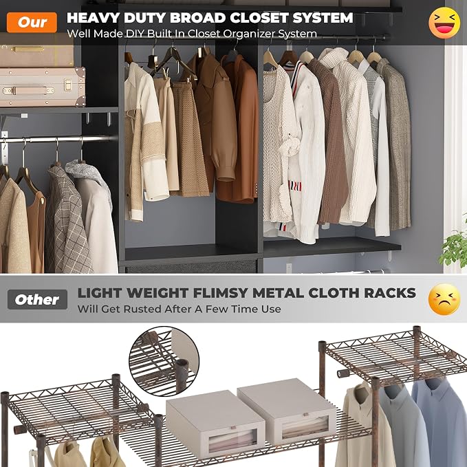 Armocity 5FT Small Closet System