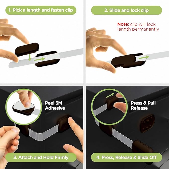 SKYLA HOMES Baby Locks Child Safety Cabinet Proofing - Image 3