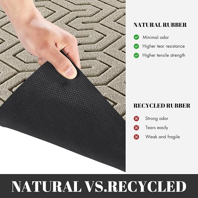 Yimobra Large Door Mat Outside Entrance 47x24, Waterproof Heavy Duty Outdoor - Image 6