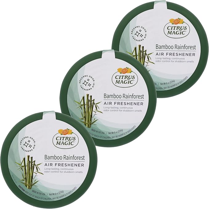 Citrus Magic Solid Air Freshener, Bamboo Rainforest by CitrusMagic
